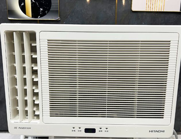 二手 日立 一級變頻冷暖 2.8KW 窗型冷氣 2021年