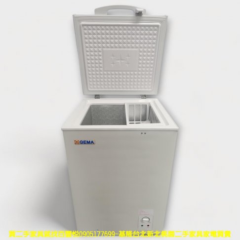 二手冷凍櫃 GEMA 105公升 上掀 臥室冷凍櫃 大家電 中古家電 中古電器 4