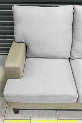 二手沙發 灰色 212公分 布沙發 客廳沙發 休閒沙發 會客沙發 等候沙發 3