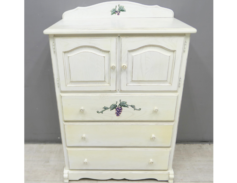 二手 斗櫃 春夏秋冬 87公分 鄉村風 抽屜櫃 置物櫃 櫥櫃 房間櫃 收納櫃