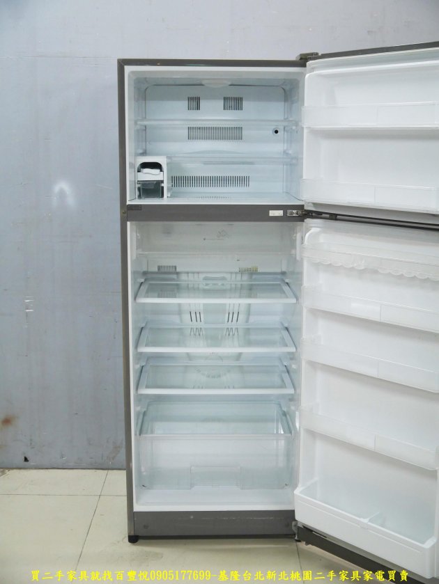 二手冰箱 二手雙門冰箱聲寶變頻455公升中古冰箱 中古電器 租屋冰箱 4