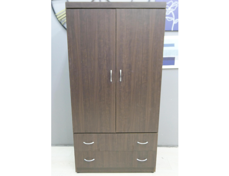 二手 衣櫥 胡桃色 3*6 單人衣櫃 收納櫃 儲物櫃