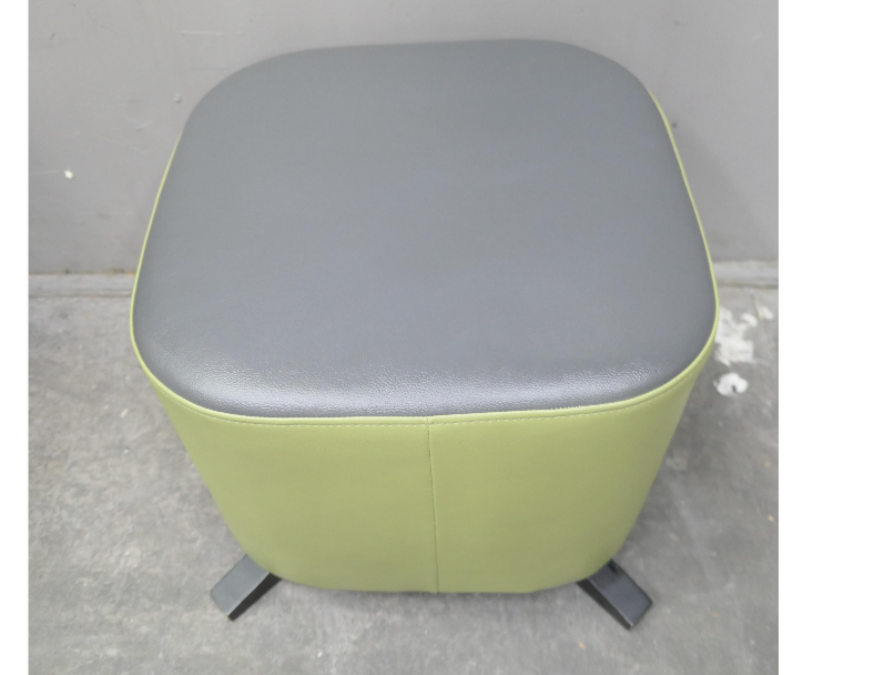 二手 矮凳 綠灰色 方形 椅凳 等候椅 休閒椅 客廳椅 沙發凳 矮凳 方凳