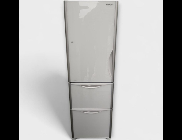 二手 日立 1級變頻 331L 三門冰箱 中古電器