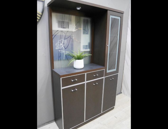 二手 隔間櫃 胡桃色 4尺 屏風櫃 鞋櫃 玄關櫃 客廳櫃