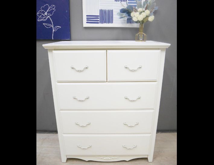 二手 抽屜櫃 白色 91公分 五斗櫃 收納櫃 儲物櫃 