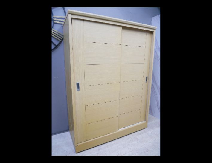 二手 衣櫥 白橡色 5尺衣櫃 收納櫃 置物櫃 櫥櫃