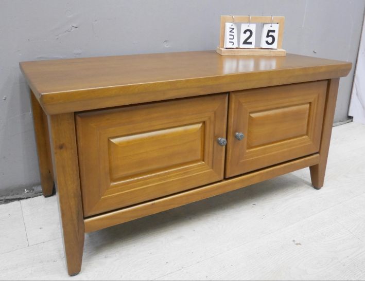 二手 矮櫃 柚木色半實木 81公分 電視櫃 TV櫃