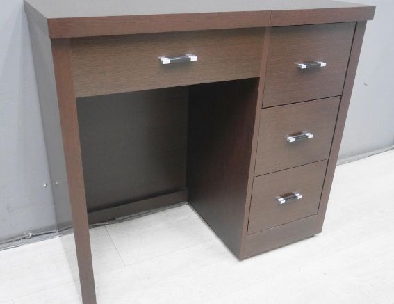 二手 化妝台 胡桃色 82公分 掀鏡台 化妝桌 梳妝台