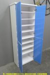 二手鞋櫃 藍白色 塑鋼 65公分 鞋櫥 玄關櫃 置物櫃 收納櫃 櫥櫃 儲物櫃 邊櫃