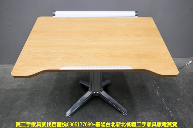 二手 書桌 首席 108公分 升降桌 兒童成長桌 繪圖桌 寫字桌 學生桌 電腦桌 工作桌 1