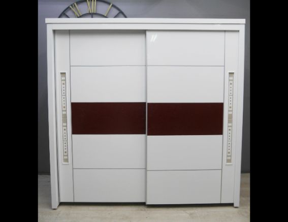 二手 衣櫥 鋼琴烤漆白色 7尺衣櫃 收納櫃 置物櫃