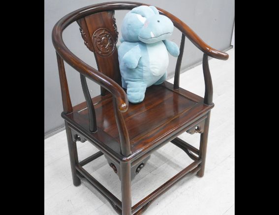 二手 仿古家具 雞翅木實木 圈椅 太師椅 公婆椅