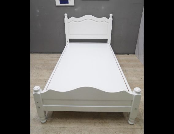 二手 白色 單人加大 3.5尺 單人床架 單人床組 床台