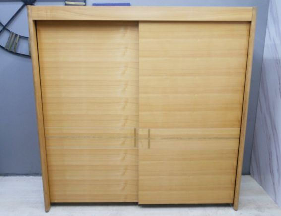 二手 衣櫃 原木色 6尺 推門衣櫥 房間櫃 置物櫃