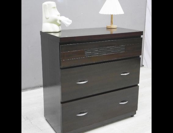 二手 抽屜櫃 胡桃色 三斗櫃 收納櫃 置物櫃 儲物櫃