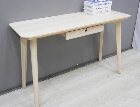 二手 書桌 白橡色 4尺 電腦桌 辦公桌 工作桌 學生桌