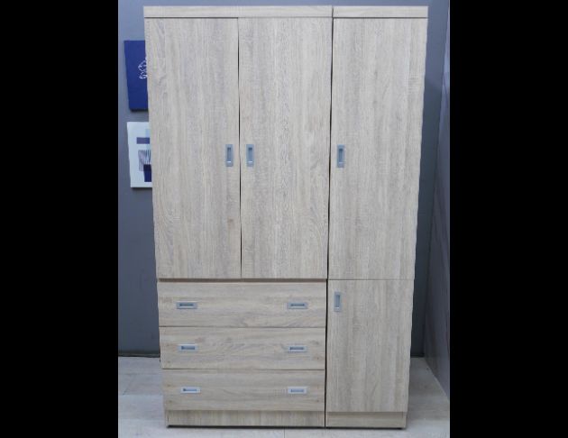 二手 衣櫥 梧桐色 4*7 衣櫃 收納櫃 置物櫃 櫥櫃