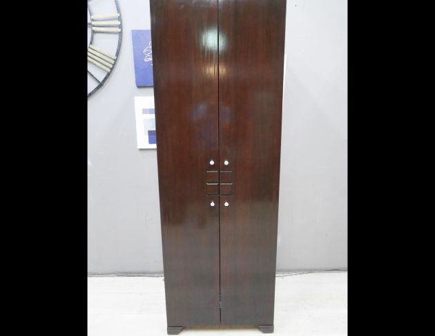 二手 衣櫥 胡桃色 70公分 單人衣櫃 收納櫃 置物櫃