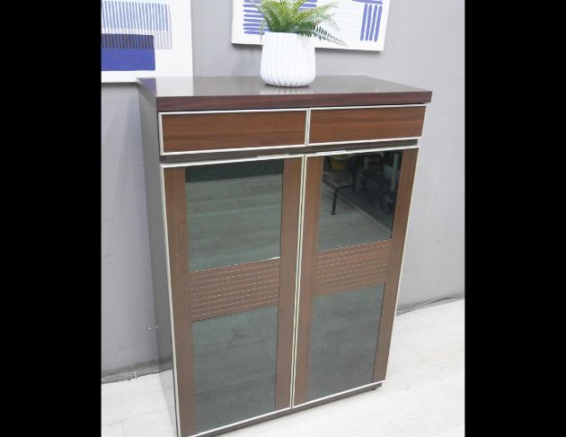 二手 鞋櫥 胡桃色 81公分 鞋櫃 玄關櫃 置物櫃 