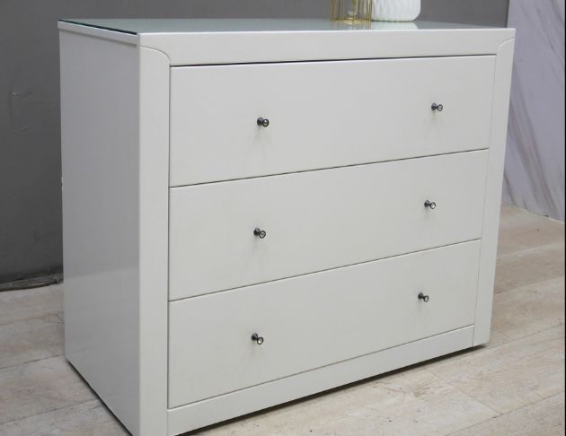二手 抽屜櫃 白色 三斗櫃 收納櫃 置物櫃 矮櫃 櫥櫃