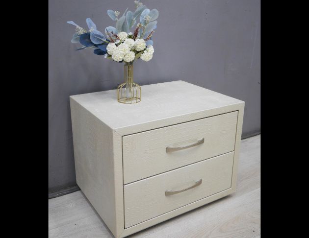 二手 床邊櫃 白色 2尺 床頭櫃 收納櫃 矮櫃 置物櫃