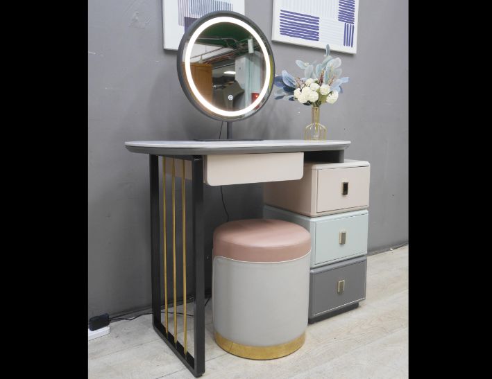 二手 鏡台 岩板 96公分 化妝台 梳妝台 化妝桌