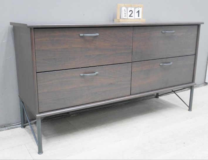 二手 胡桃色 4尺 電視櫃 抽屜櫃 矮櫃 斗櫃 儲物櫃 