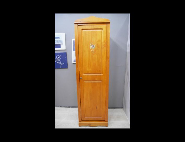 二手 衣櫥 鄉村風 實木衣櫃 雙吊衣櫃 收納櫃 置物櫃 