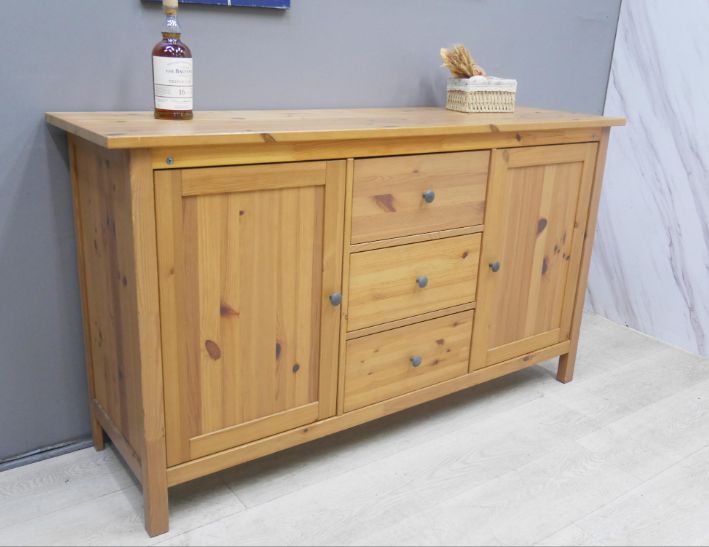 二手 餐櫃 松木 156公分 廚房櫃 電器櫃 廚櫃 