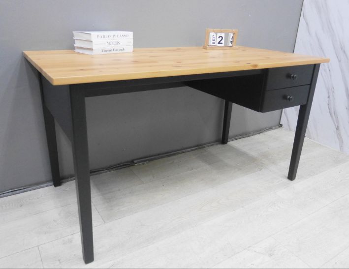 二手 書桌 松木 140公分 辦公桌 工作桌 電腦桌 