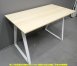二手書桌 白橡色 121公分 簡約 辦公桌 簡易型 電腦桌 寫字桌 學生桌 邊桌
