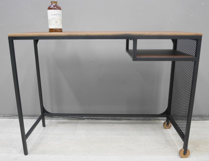 二手 邊桌 工業風 100公分 置物桌 工作桌 餐邊桌