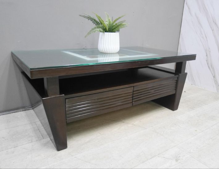 二手 茶几 胡桃色 4尺 客廳桌 沙發桌 置物桌 矮桌