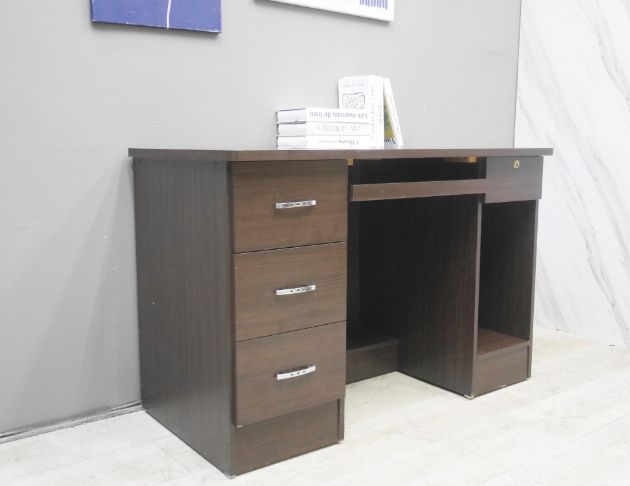 二手 書桌 胡桃色 4尺 辦公桌 電腦桌 邊桌 寫字桌