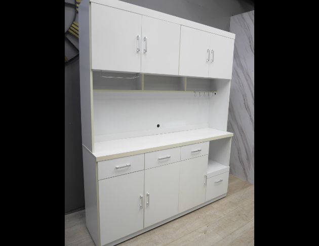 二手 電器櫃 白色 161公分 餐櫃 櫥櫃 廚櫃 收納櫃