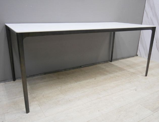 二手 餐桌 岩板 180公分 咖啡桌 會客桌 休閒桌 