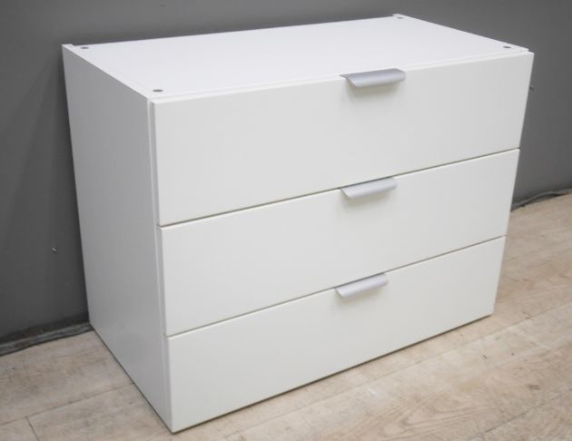 二手 斗櫃 白色 81公分 抽屜櫃 收納櫃 置物櫃 邊櫃