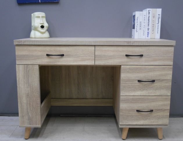 二手 書桌 梧桐色 4尺 電腦桌 辦公桌 工作桌 學生桌