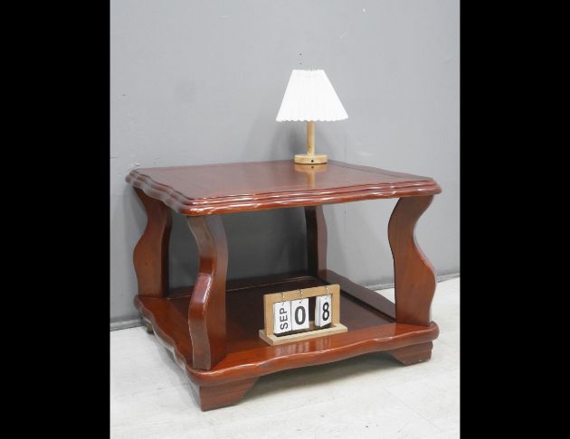 二手 茶几 柚木色 67公分 沙發桌 客廳桌 矮桌 邊桌