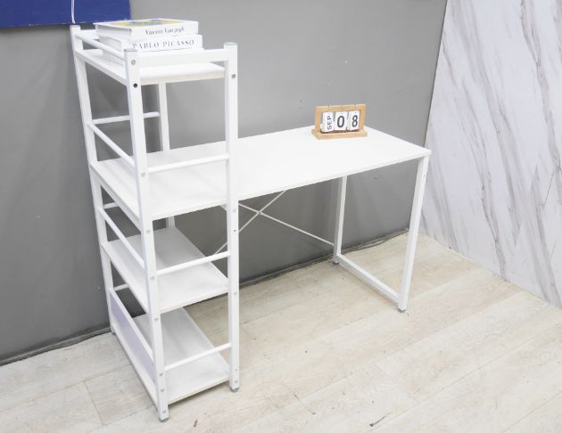 二手 書桌 白色 110公分 電腦桌 辦公桌 工作桌 