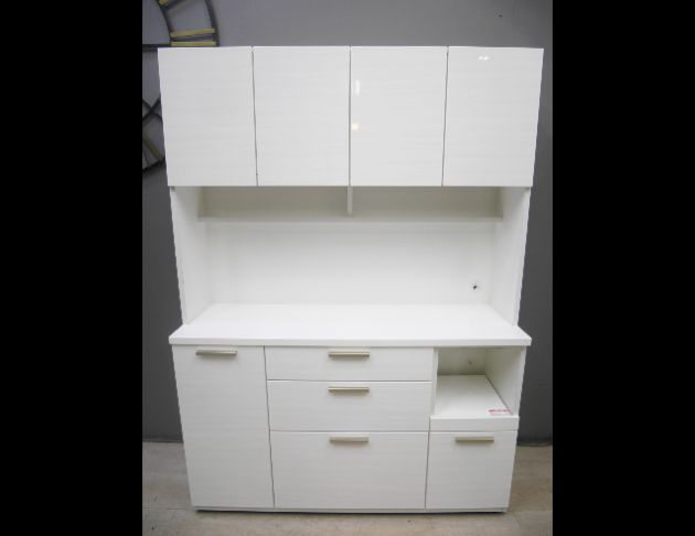 二手 廚櫃 白色 140公分 電器櫃 餐櫃 收納櫃 櫥櫃