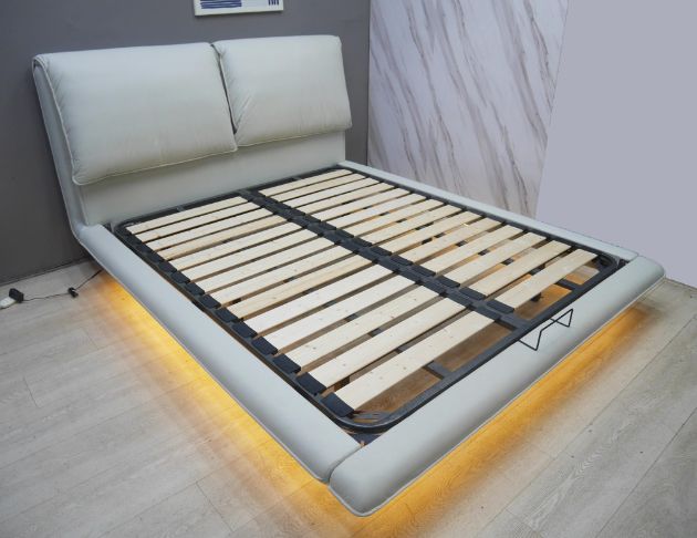 二手 北歐風懸浮床架 標準雙人5尺 雙人床組 雙人床底