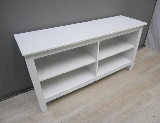 二手 邊櫃 白色 4尺 收納櫃 置物櫃 儲物櫃 矮櫃