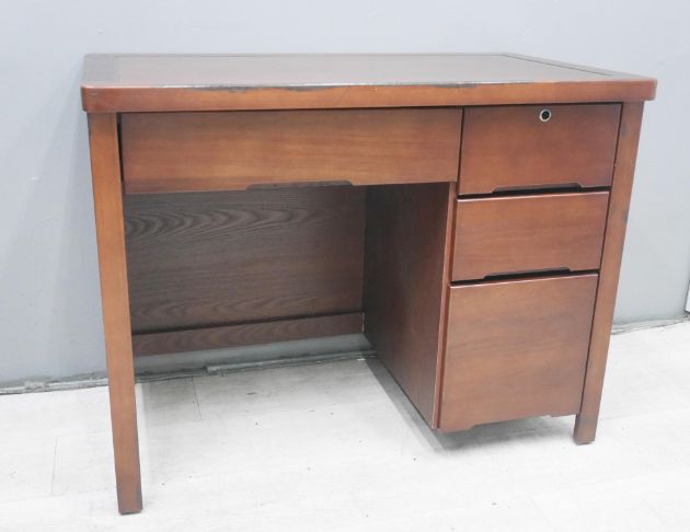 二手 書桌 柚木色 106公分 電腦桌 辦公桌 工作桌