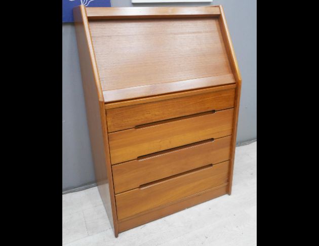 二手 詩肯柚木 書桌櫃 鏡台 斗櫃 收納櫃 置物櫃