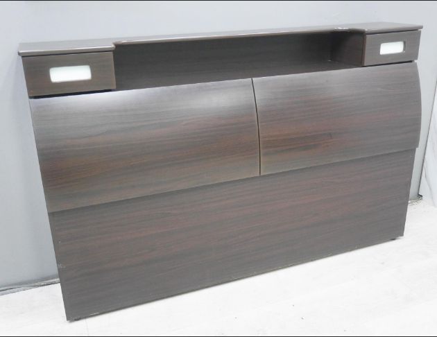 二手 床頭箱 胡桃色 5尺 床頭櫃 矮櫃 櫥櫃 置物櫃