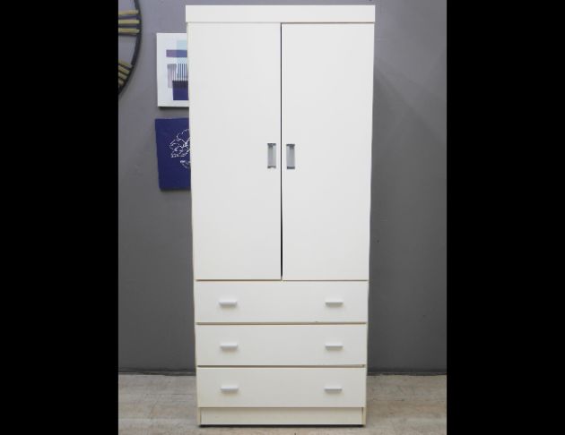二手 衣櫥 白色 3*7衣櫃 收納櫃 置物櫃 儲物櫃