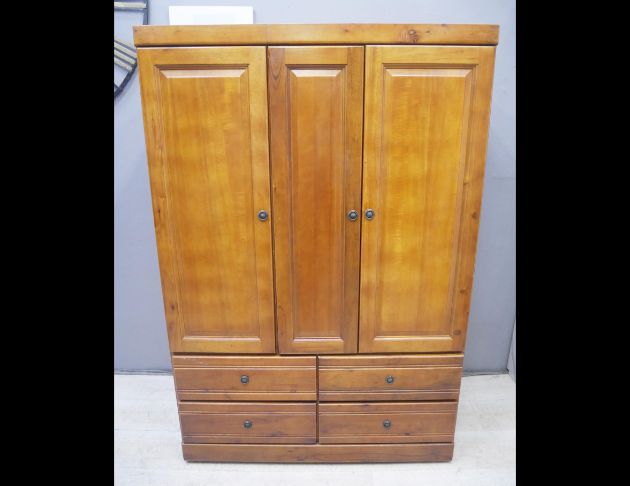 二手 衣櫥 柚木色 4*6衣櫃 收納櫃 置物櫃 儲物櫃