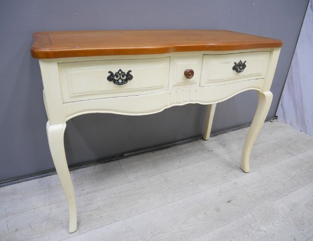 二手 書桌 鄉村風 110公分 電腦桌 辦公桌 鏡台桌